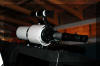 2 80mm short tube refractor focusers have been added.  Note Bruce Grim's PVC pipe finder holders.  04 MAR 2005 