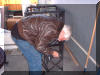 Bruce Grim installs the dummy secondary.  03 DEC 2004